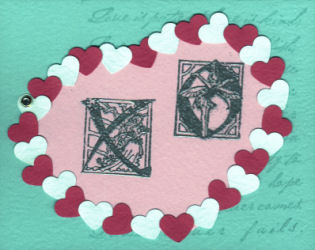 Fairy heart card